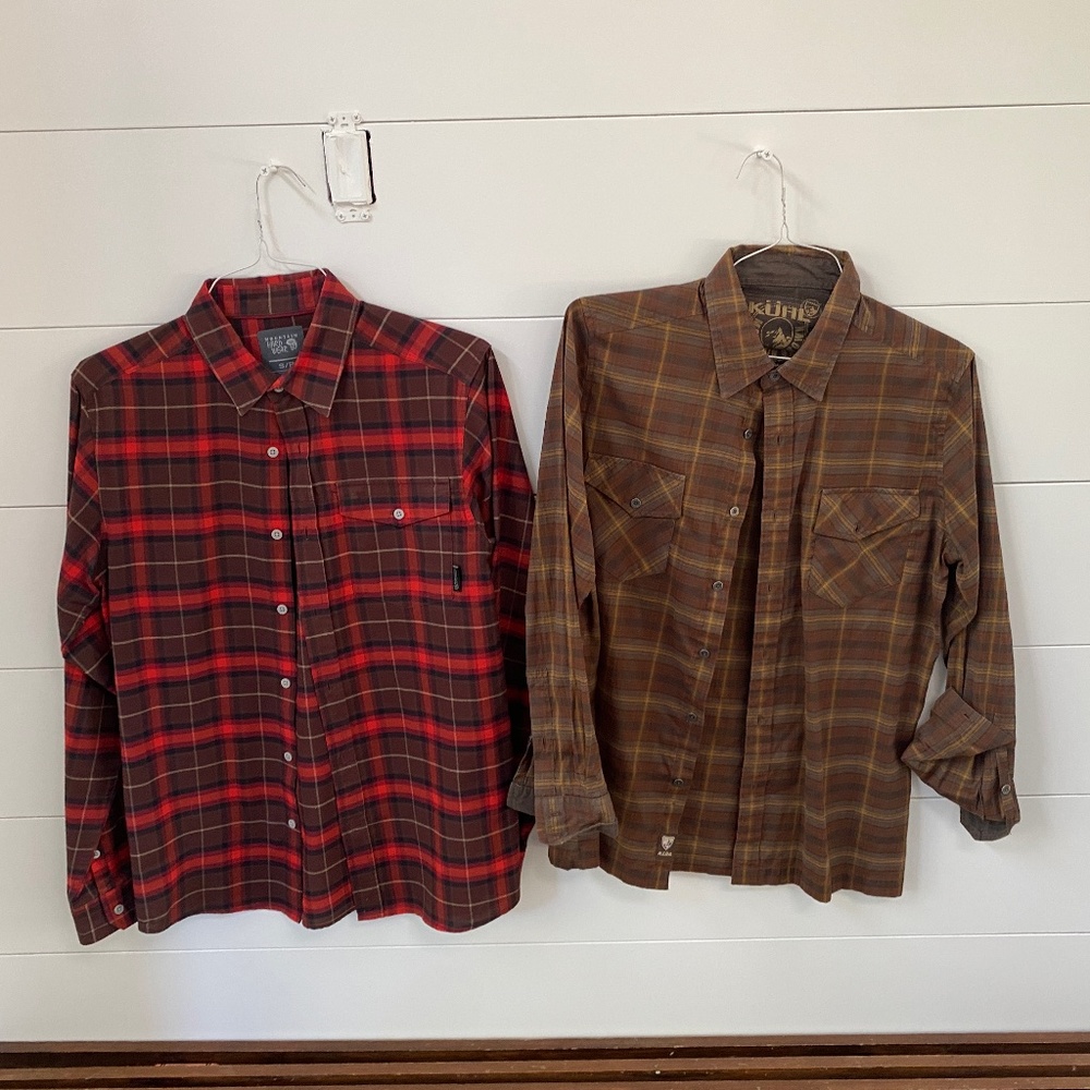 Mountain Hardware and Kuhl Flannel Bundle